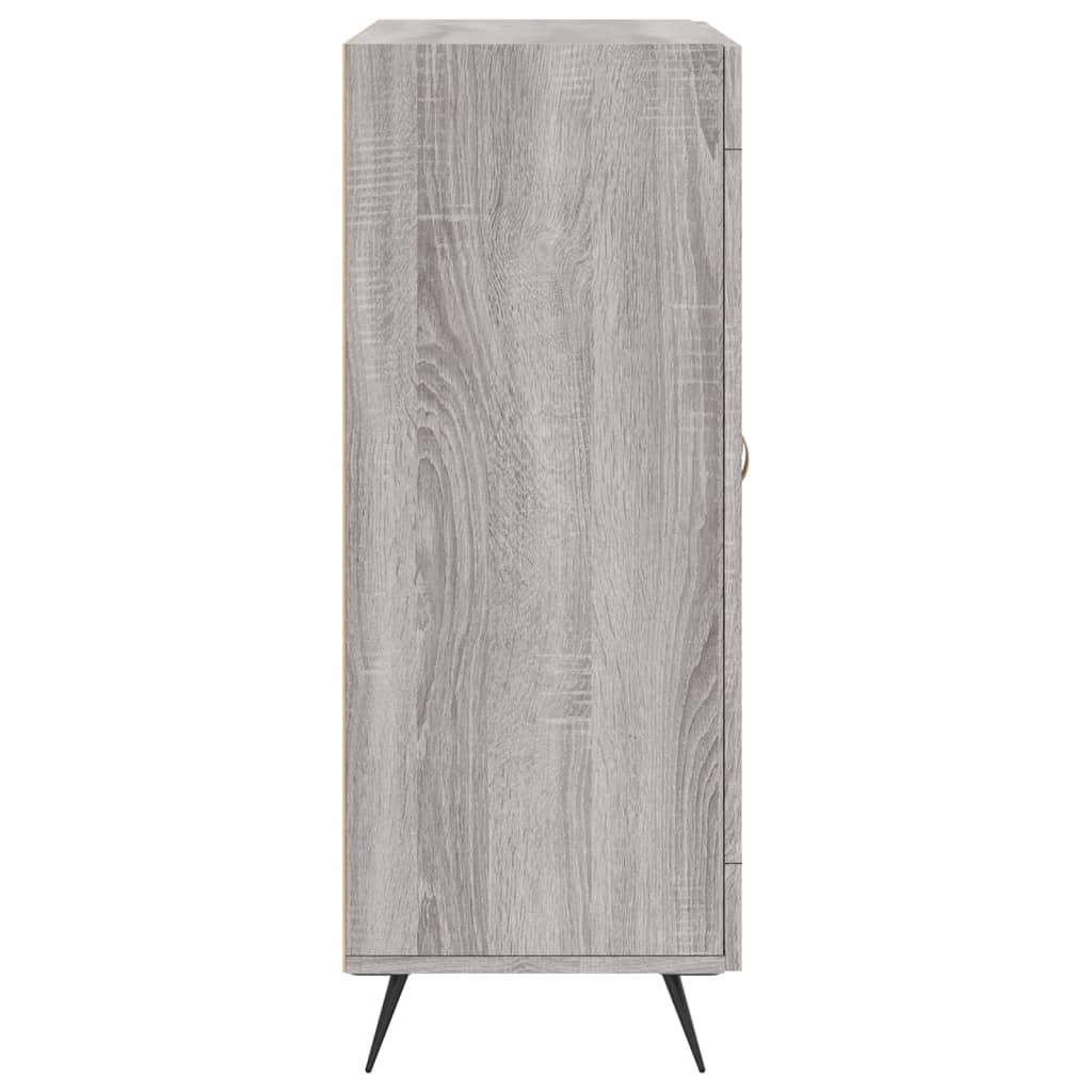 vidaXL Dulap, gri sonoma, 69,5x34x90 cm, lemn compozit vidaXL Dulap, gri sonoma, 69,5x34x90 cm, lemn compozit
