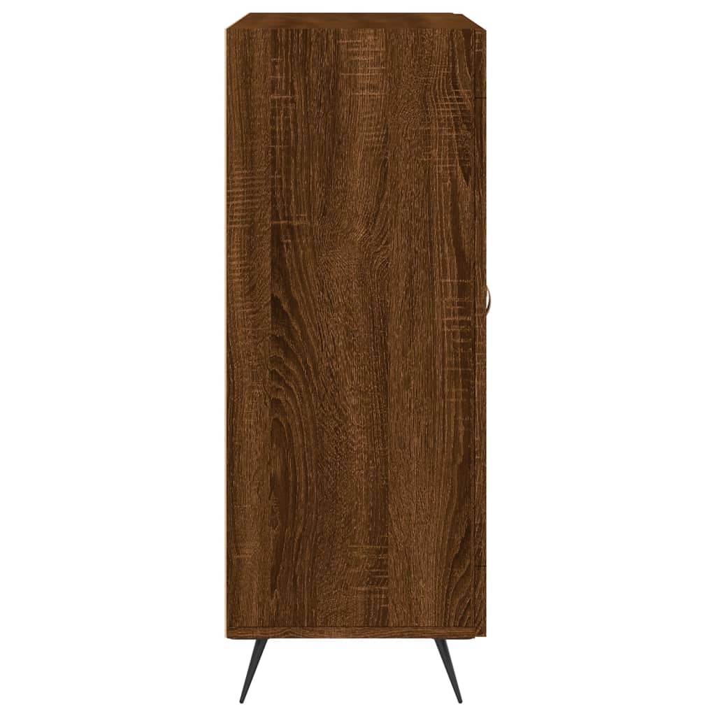 vidaXL Dulap, stejar maro, 69,5x34x90 cm, lemn prelucrat