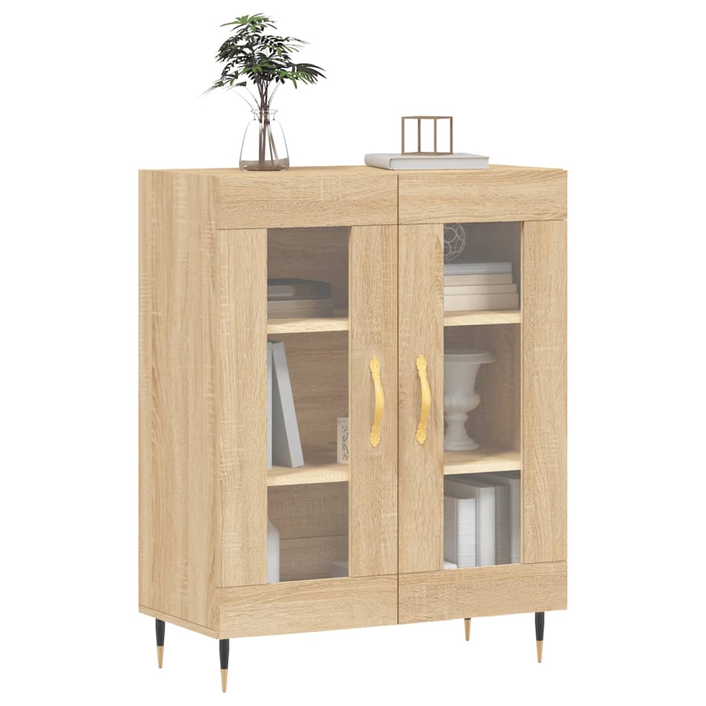vidaXL Dulap, stejar sonoma, 69,5x34x90 cm, lemn compozit