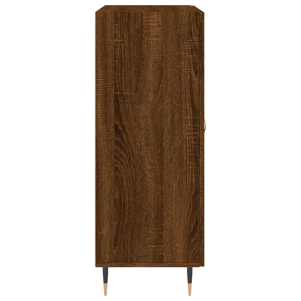 vidaXL Dulap, stejar maro, 69,5x34x90 cm, lemn prelucrat
