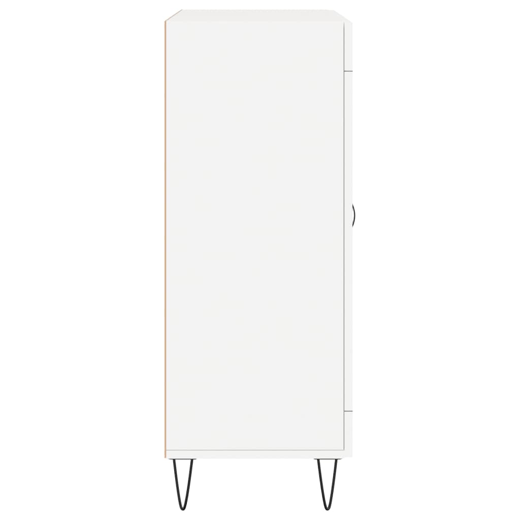 vidaXL Dulap, alb, 69,5x34x90 cm, lemn compozit