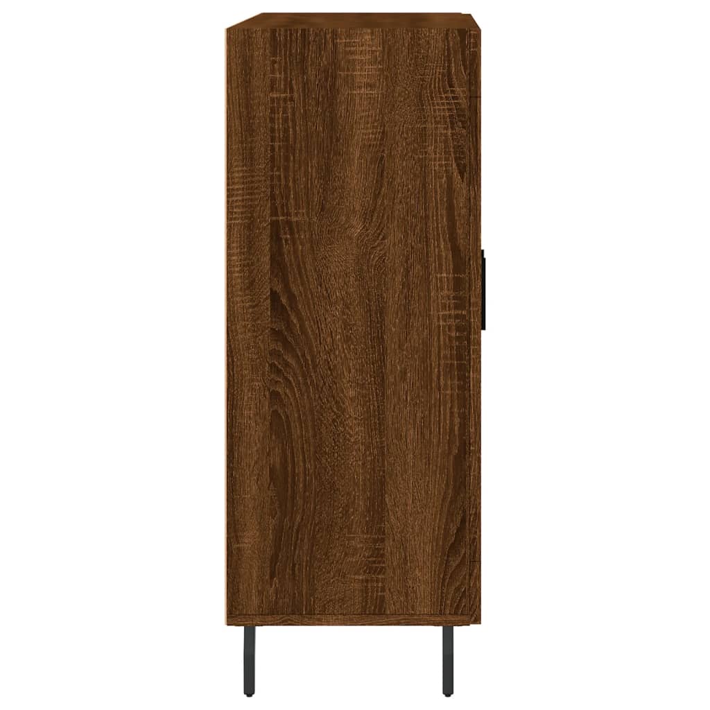 vidaXL Dulap, stejar maro, 69,5x34x90 cm, lemn prelucrat