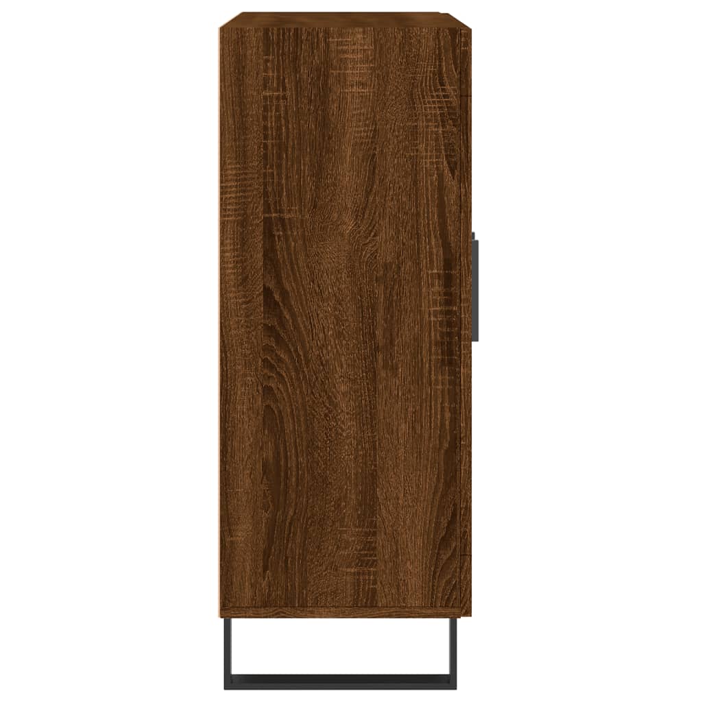 vidaXL Dulap, stejar maro, 69,5x34x90 cm, lemn prelucrat