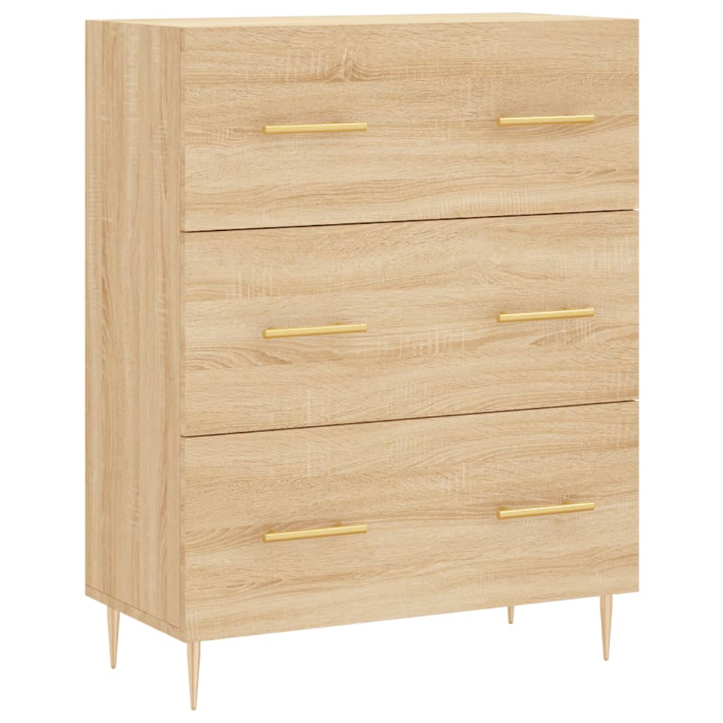 vidaXL Servantă, stejar sonoma, 69,5x34x90 cm, lemn compozit vidaXL Servantă, stejar sonoma, 69,5x34x90 cm, lemn compozit