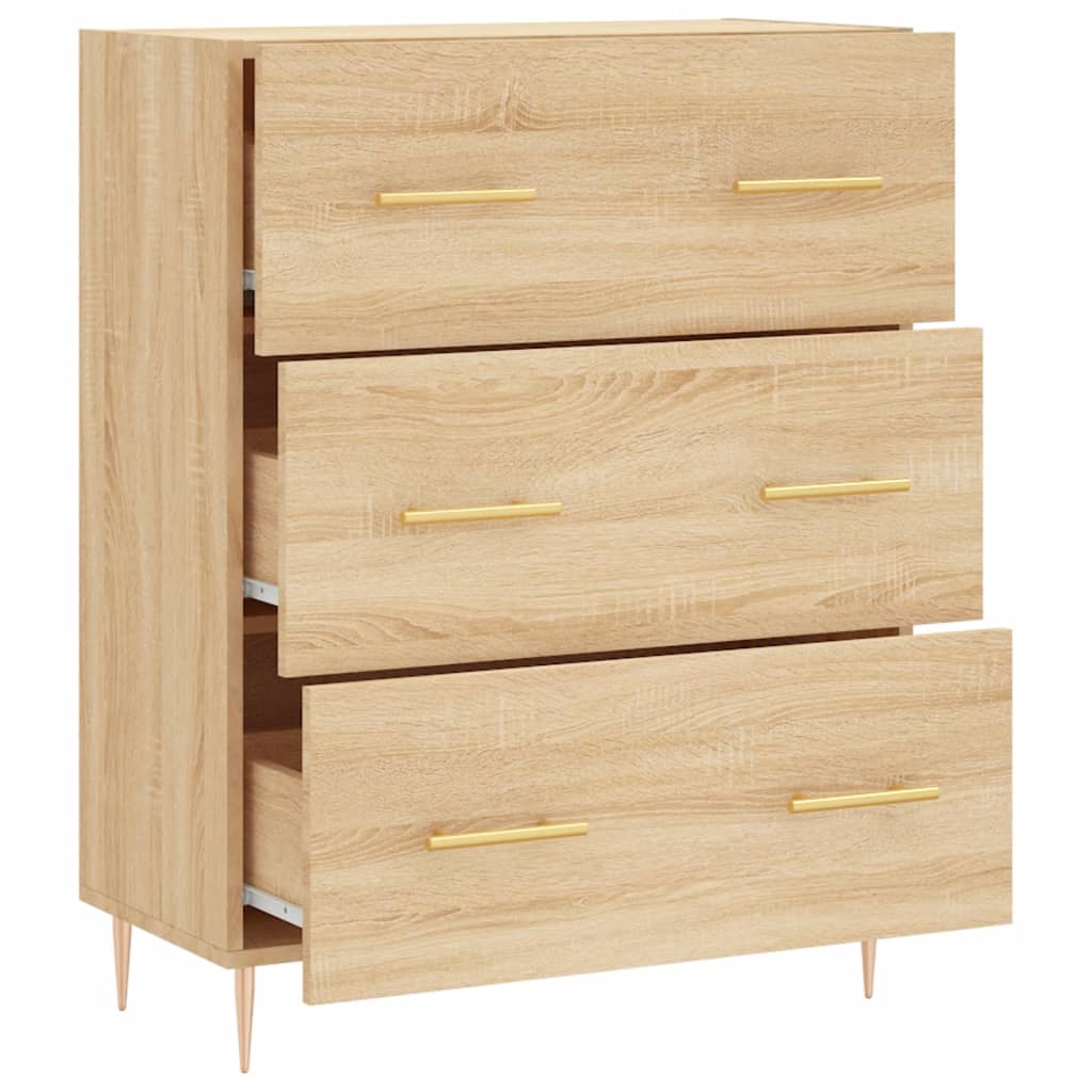 vidaXL Servantă, stejar sonoma, 69,5x34x90 cm, lemn compozit vidaXL Servantă, stejar sonoma, 69,5x34x90 cm, lemn compozit