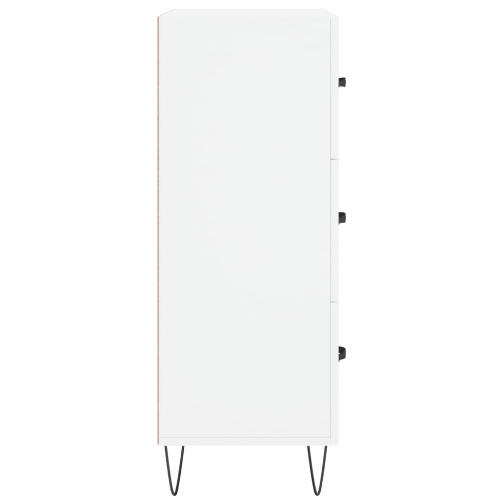 vidaXL Servantă, alb, 69,5x34x90 cm, lemn compozit vidaXL Servantă, alb, 69,5x34x90 cm, lemn compozit