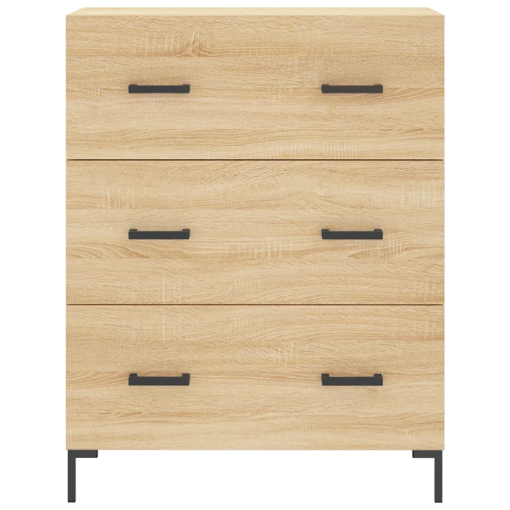 vidaXL Servantă, stejar sonoma, 69,5x34x90 cm, lemn compozit