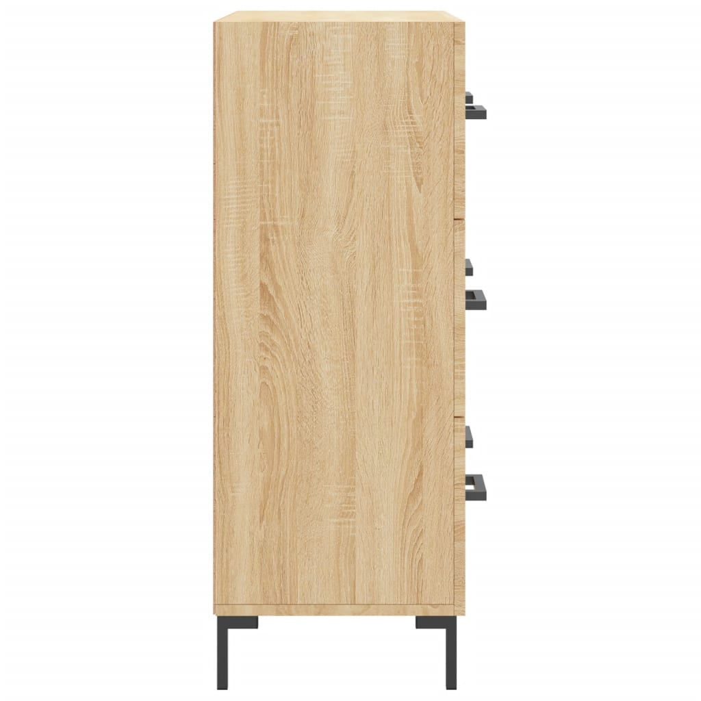vidaXL Servantă, stejar sonoma, 69,5x34x90 cm, lemn compozit