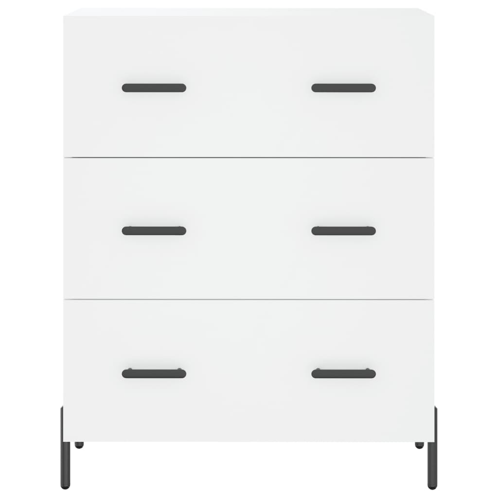 vidaXL Servantă, alb, 69,5x34x90 cm, lemn compozit vidaXL Servantă, alb, 69,5x34x90 cm, lemn compozit