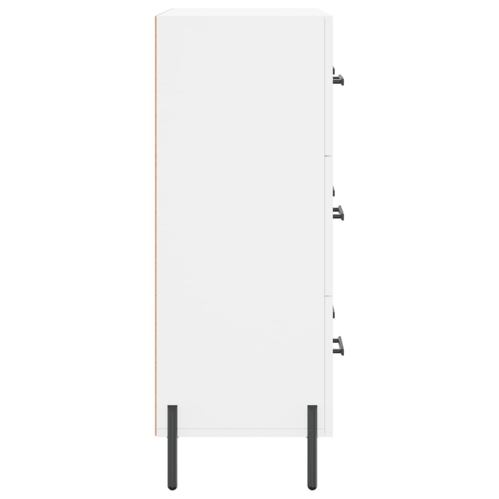 vidaXL Servantă, alb, 69,5x34x90 cm, lemn compozit vidaXL Servantă, alb, 69,5x34x90 cm, lemn compozit