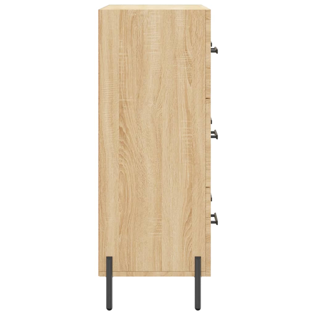 vidaXL Servantă, stejar sonoma, 69,5x34x90 cm, lemn compozit