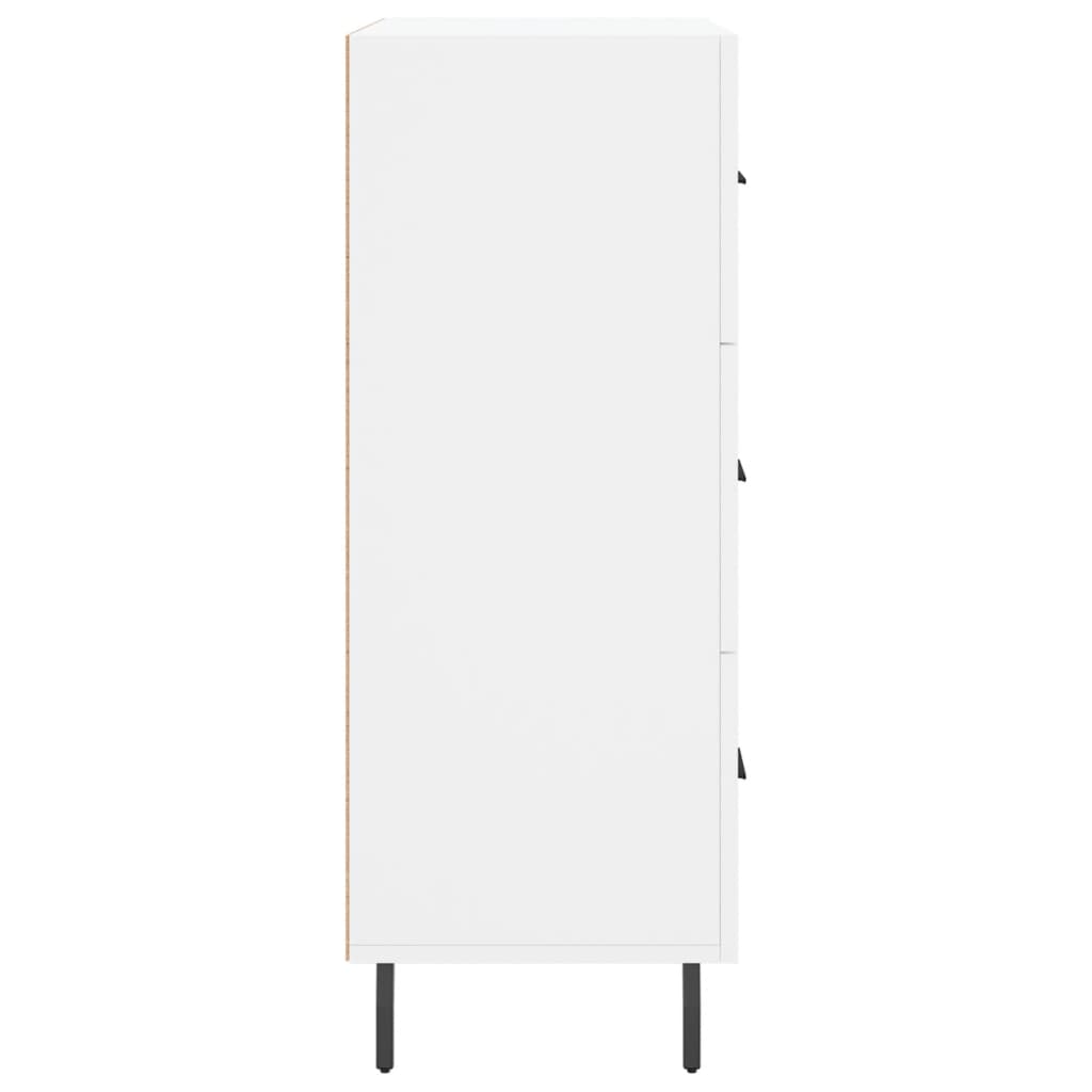 vidaXL Servantă, alb, 69,5x34x90 cm, lemn compozit vidaXL Servantă, alb, 69,5x34x90 cm, lemn compozit