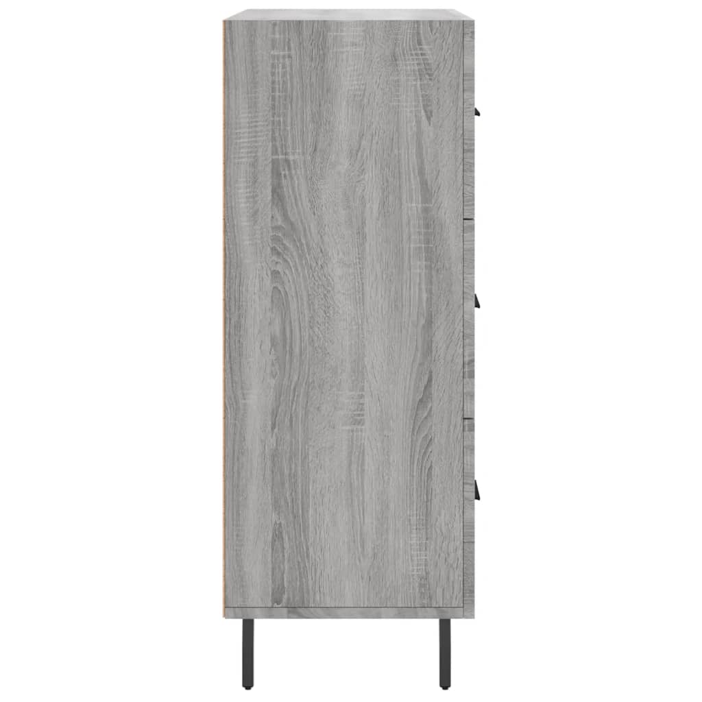 vidaXL Servantă, gri sonoma, 69,5x34x90 cm, lemn compozit vidaXL Servantă, gri sonoma, 69,5x34x90 cm, lemn compozit