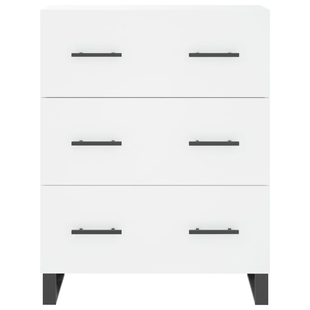 vidaXL Servantă, alb, 69,5x34x90 cm, lemn compozit vidaXL Servantă, alb, 69,5x34x90 cm, lemn compozit