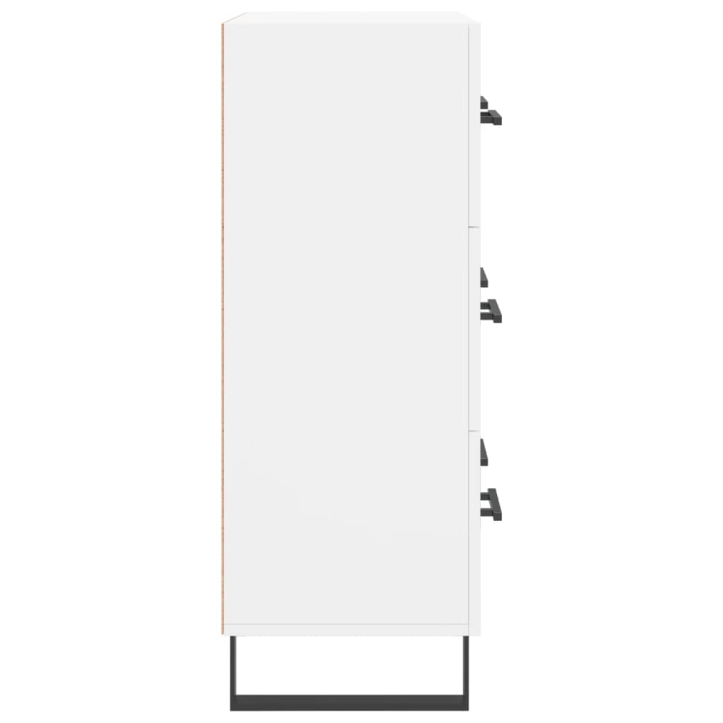 vidaXL Servantă, alb, 69,5x34x90 cm, lemn compozit vidaXL Servantă, alb, 69,5x34x90 cm, lemn compozit