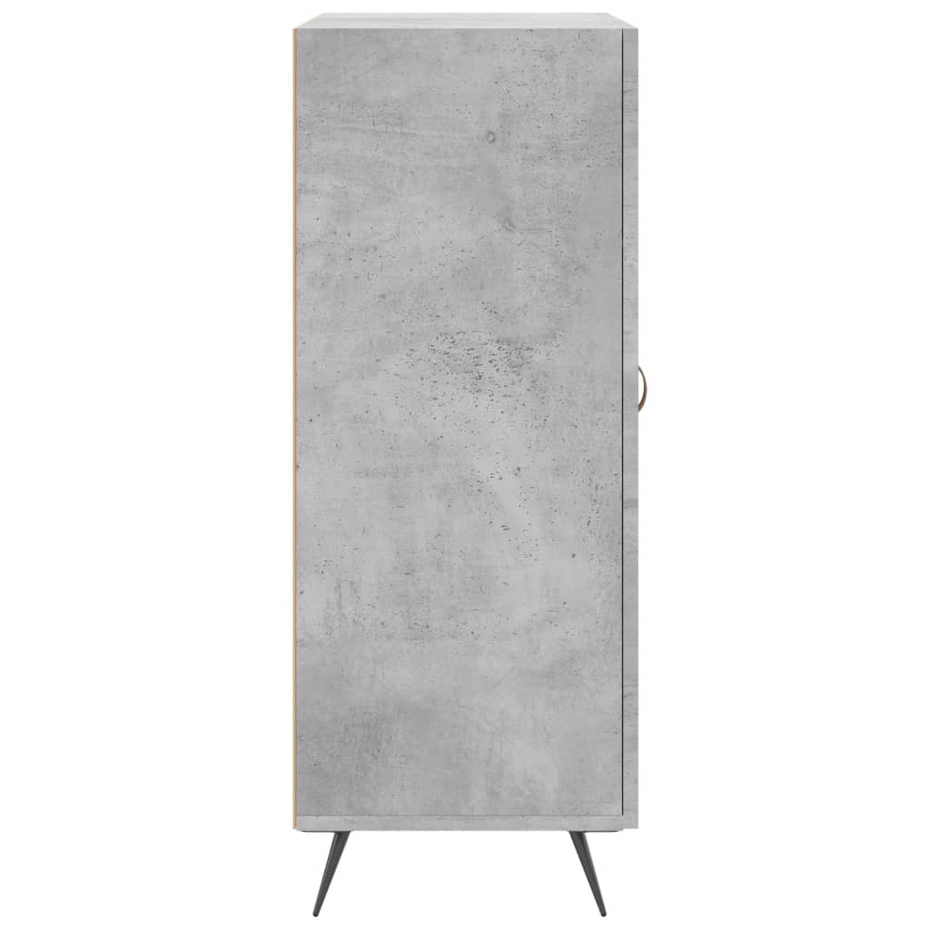 vidaXL Servantă, gri beton, 69,5x34x90 cm, lemn compozit vidaXL Servantă, gri beton, 69,5x34x90 cm, lemn compozit