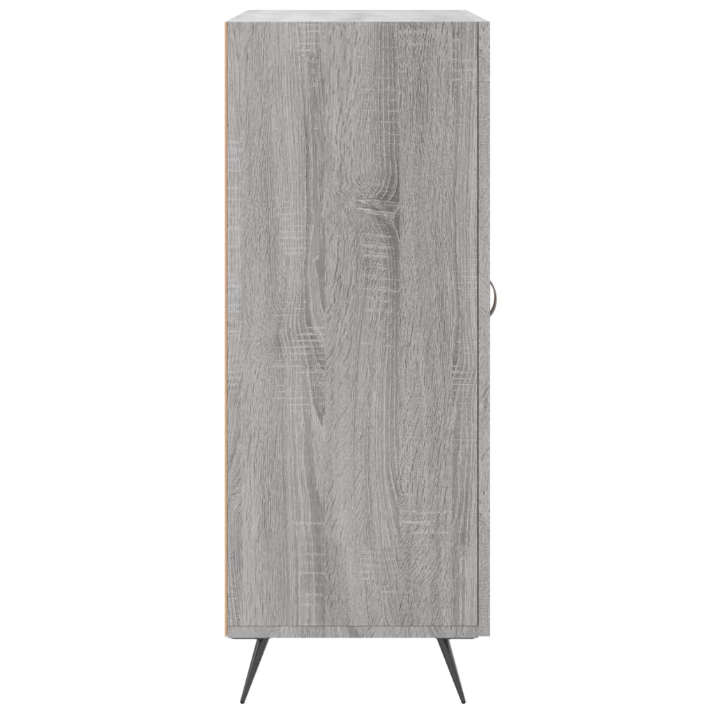 vidaXL Servantă, gri sonoma, 69,5x34x90 cm, lemn compozit vidaXL Servantă, gri sonoma, 69,5x34x90 cm, lemn compozit