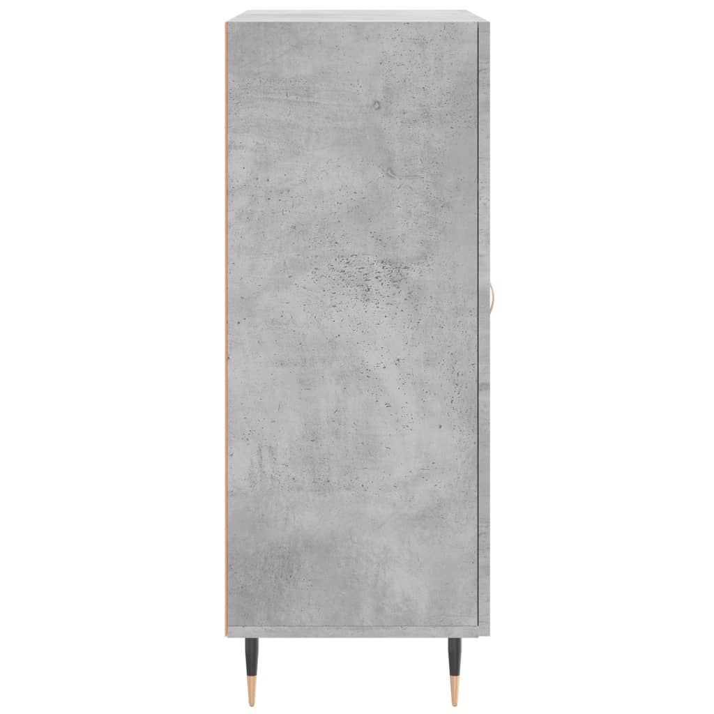 vidaXL Servantă, gri beton, 69,5x34x90 cm, lemn compozit vidaXL Servantă, gri beton, 69,5x34x90 cm, lemn compozit