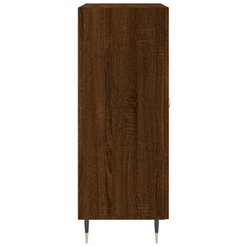 vidaXL Servantă, stejar maro, 69,5x34x90 cm, lemn prelucrat