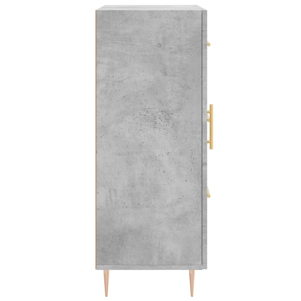 vidaXL Servantă, gri beton, 69,5x34x90 cm, lemn compozit vidaXL Servantă, gri beton, 69,5x34x90 cm, lemn compozit