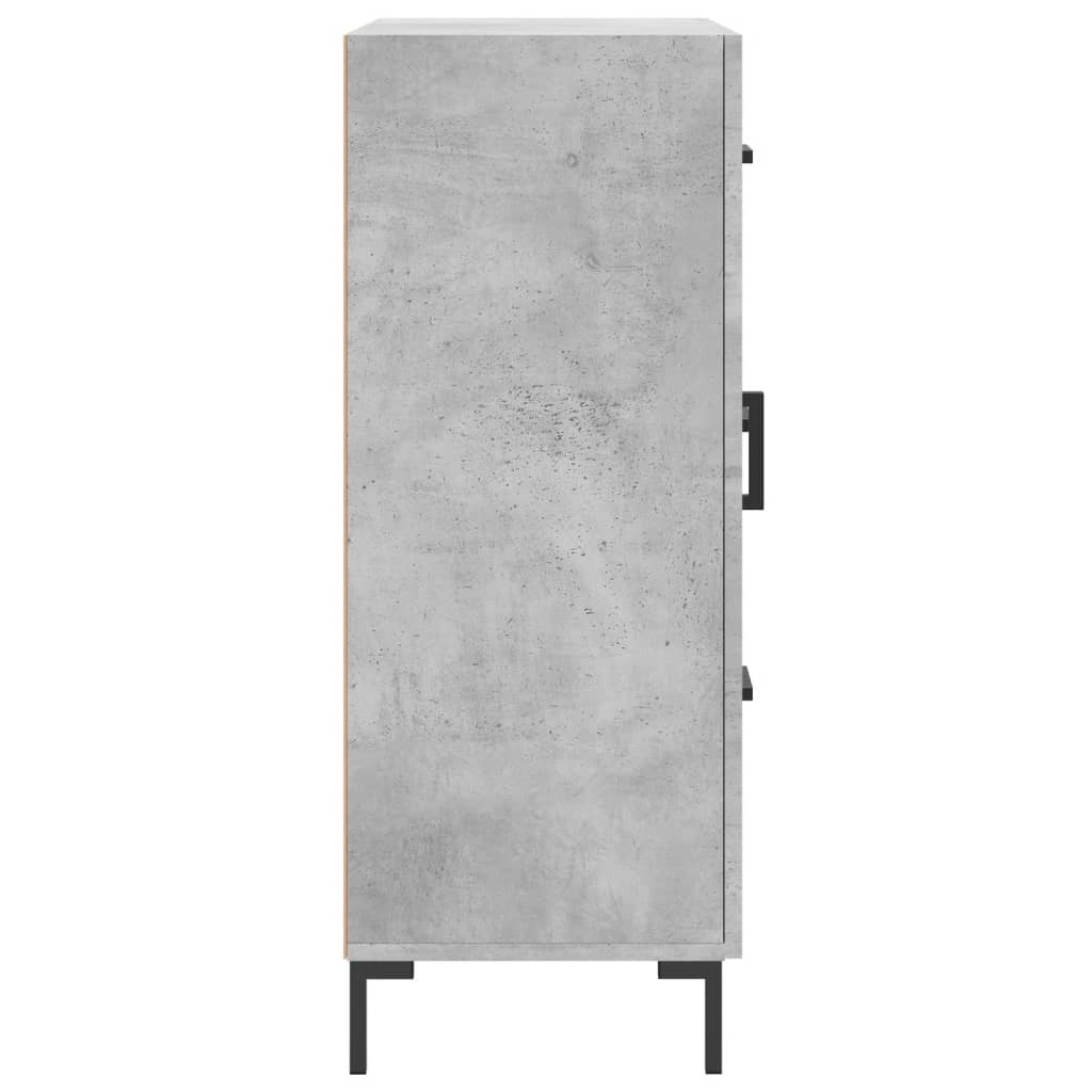 vidaXL Servantă, gri beton, 69,5x34x90 cm, lemn compozit vidaXL Servantă, gri beton, 69,5x34x90 cm, lemn compozit