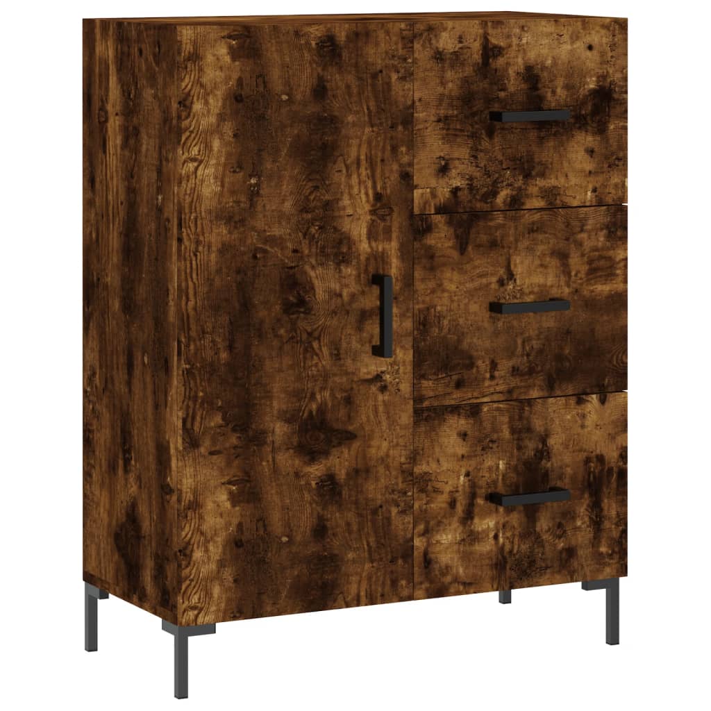 vidaXL Servantă, stejar fumuriu, 69,5x34x90 cm, lemn compozit vidaXL Servantă, stejar fumuriu, 69,5x34x90 cm, lemn compozit