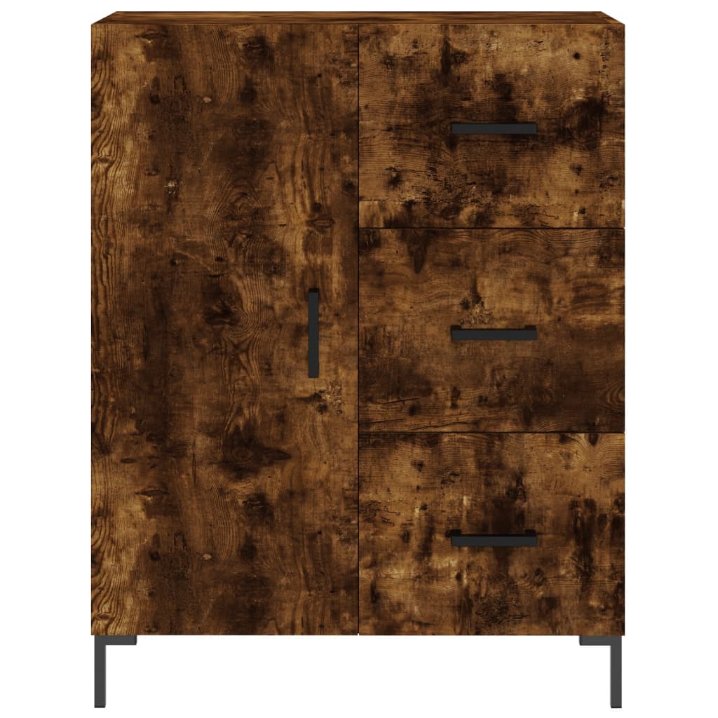 vidaXL Servantă, stejar fumuriu, 69,5x34x90 cm, lemn compozit vidaXL Servantă, stejar fumuriu, 69,5x34x90 cm, lemn compozit