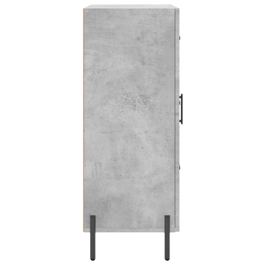 vidaXL Servantă, gri beton, 69,5x34x90 cm, lemn compozit vidaXL Servantă, gri beton, 69,5x34x90 cm, lemn compozit