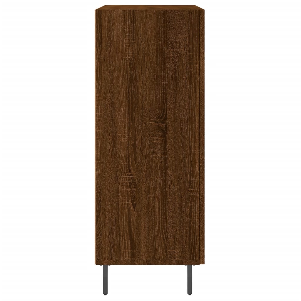 vidaXL Servantă, stejar maro, 69,5x34x90 cm, lemn prelucrat