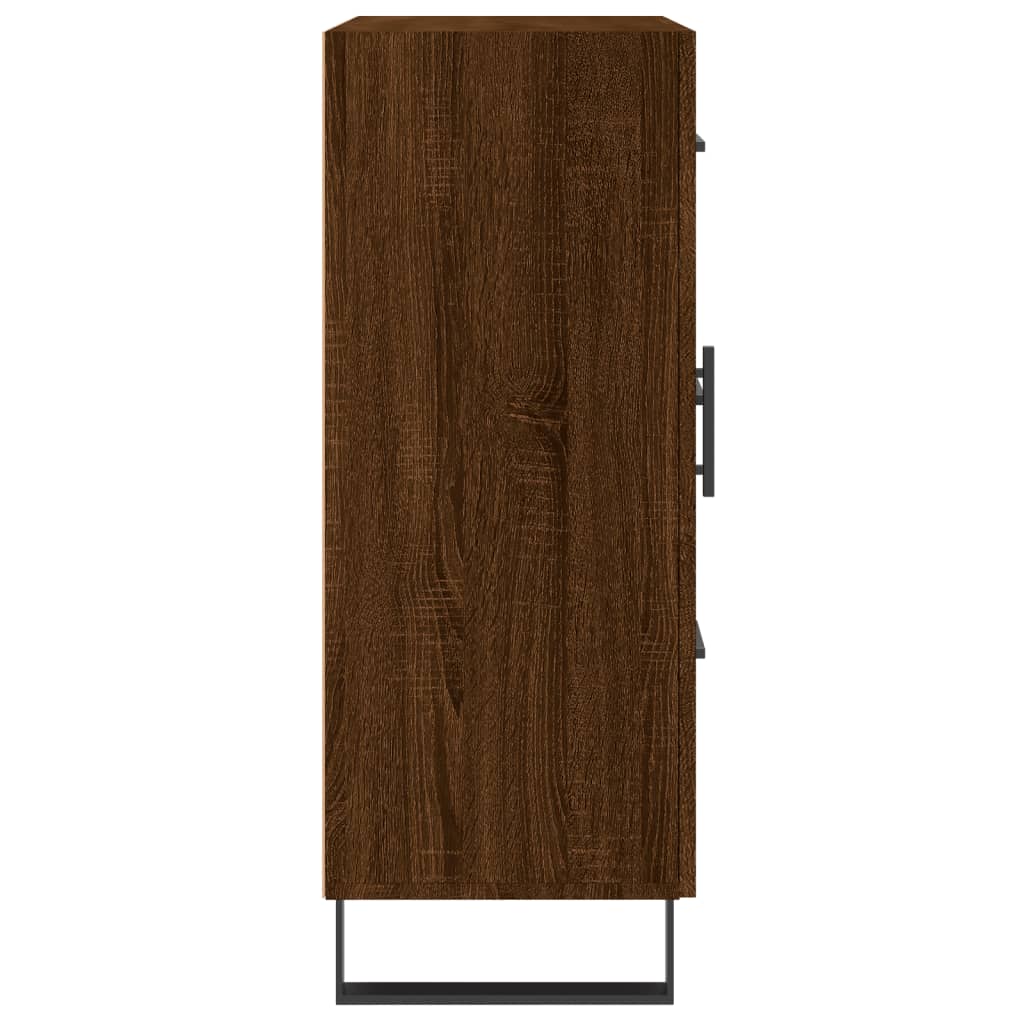 vidaXL Servantă, stejar maro, 69,5x34x90 cm, lemn prelucrat