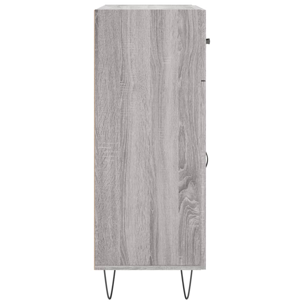 vidaXL Dulap, gri sonoma, 69,5x34x90 cm, lemn compozit vidaXL Dulap, gri sonoma, 69,5x34x90 cm, lemn compozit