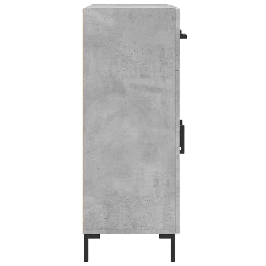 vidaXL Dulap, gri beton, 69,5x34x90 cm, lemn compozit vidaXL Dulap, gri beton, 69,5x34x90 cm, lemn compozit