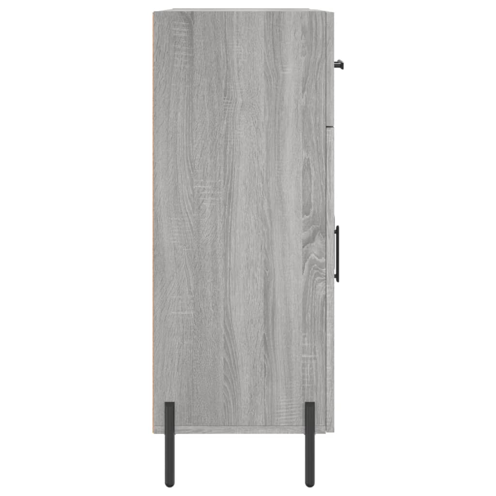 vidaXL Dulap, gri sonoma, 69,5x34x90 cm, lemn compozit vidaXL Dulap, gri sonoma, 69,5x34x90 cm, lemn compozit