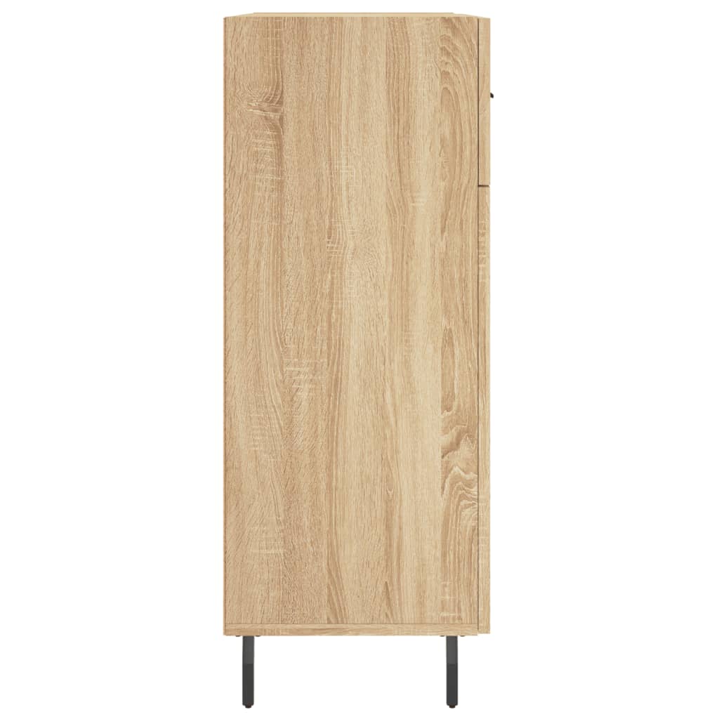 vidaXL Dulap, stejar sonoma, 69,5x34x90 cm, lemn compozit