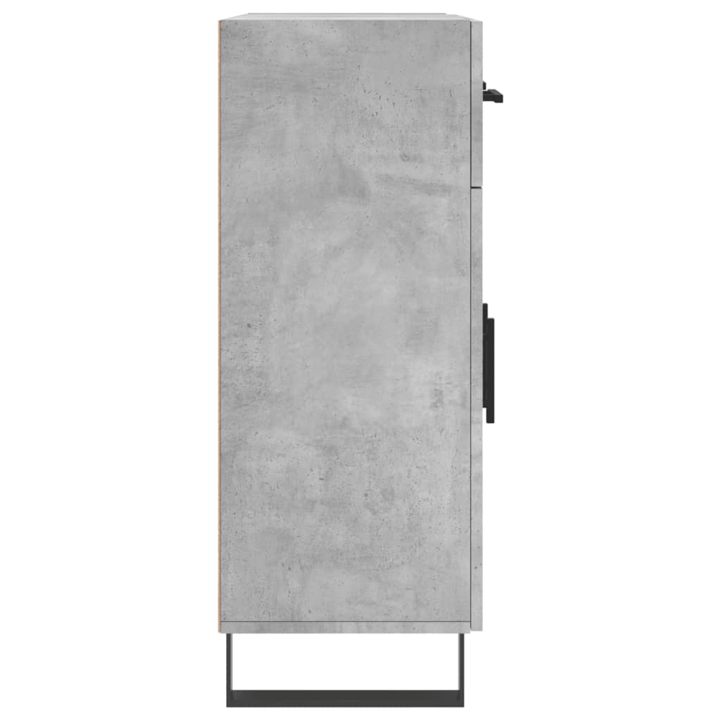 vidaXL Dulap, gri beton, 69,5x34x90 cm, lemn compozit vidaXL Dulap, gri beton, 69,5x34x90 cm, lemn compozit