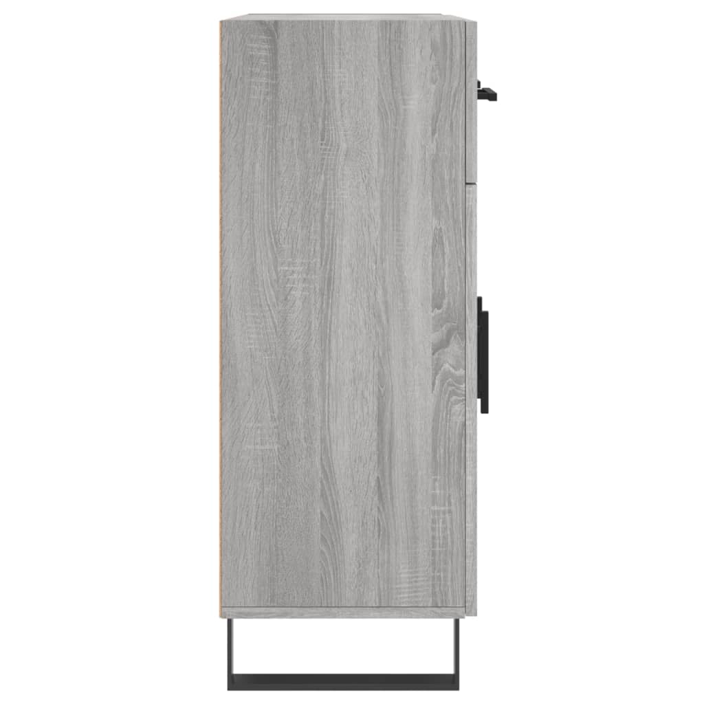 vidaXL Dulap, gri sonoma, 69,5x34x90 cm, lemn compozit