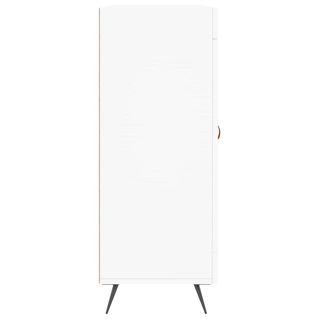vidaXL Servantă, alb, 69,5x34x90 cm, lemn compozit vidaXL Servantă, alb, 69,5x34x90 cm, lemn compozit