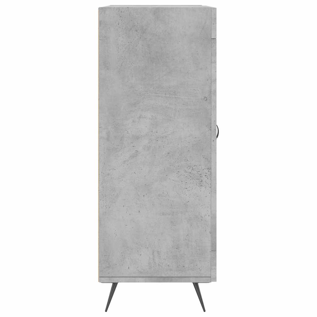 vidaXL Servantă, gri beton, 69,5x34x90 cm, lemn compozit vidaXL Servantă, gri beton, 69,5x34x90 cm, lemn compozit
