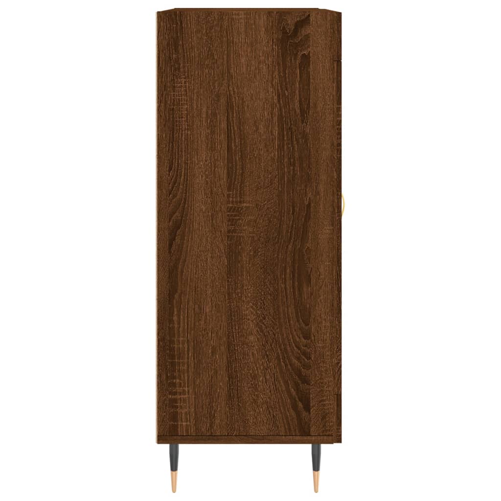 vidaXL Servantă, stejar maro, 69,5x34x90 cm, lemn prelucrat