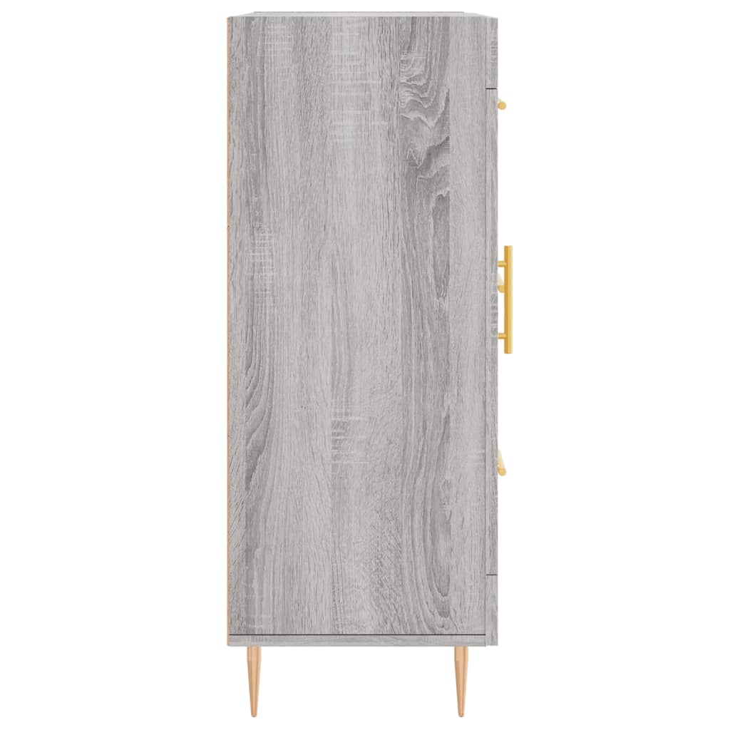vidaXL Servantă, gri sonoma, 69,5x34x90 cm, lemn compozit