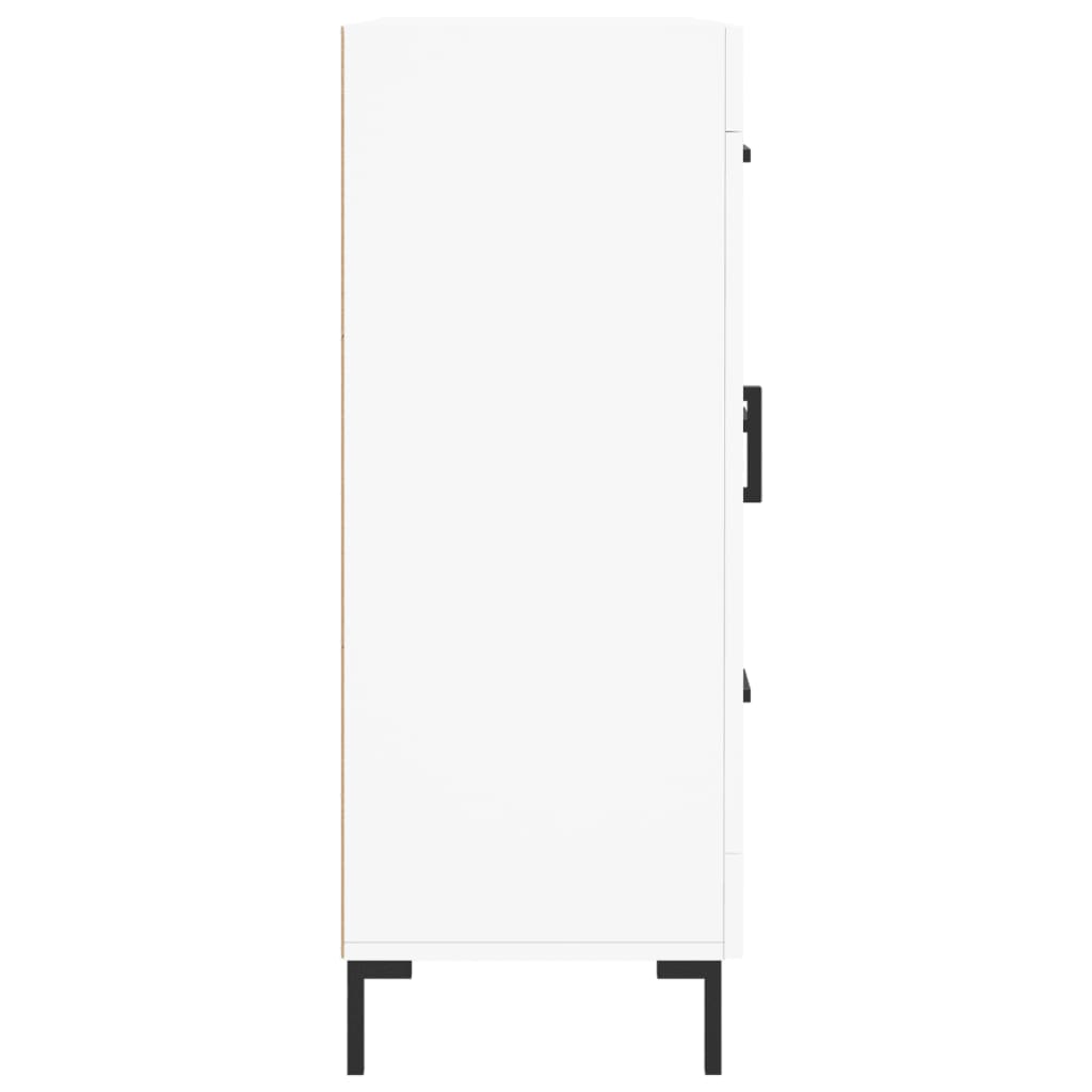 vidaXL Servantă, alb, 69,5x34x90 cm, lemn compozit vidaXL Servantă, alb, 69,5x34x90 cm, lemn compozit