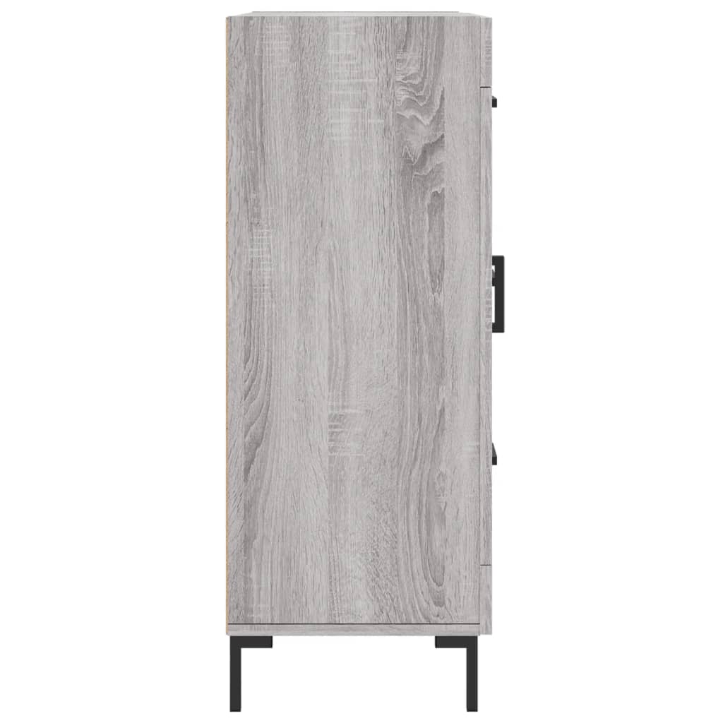 vidaXL Servantă, gri sonoma, 69,5x34x90 cm, lemn compozit vidaXL Servantă, gri sonoma, 69,5x34x90 cm, lemn compozit
