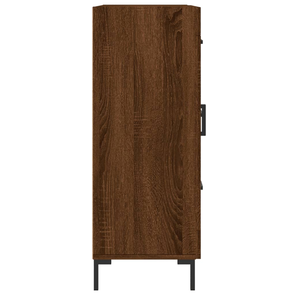 vidaXL Servantă, stejar maro, 69,5x34x90 cm, lemn prelucrat