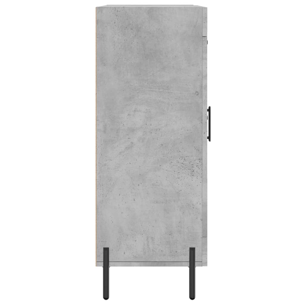 vidaXL Servantă, gri beton, 69,5x34x90 cm, lemn compozit vidaXL Servantă, gri beton, 69,5x34x90 cm, lemn compozit