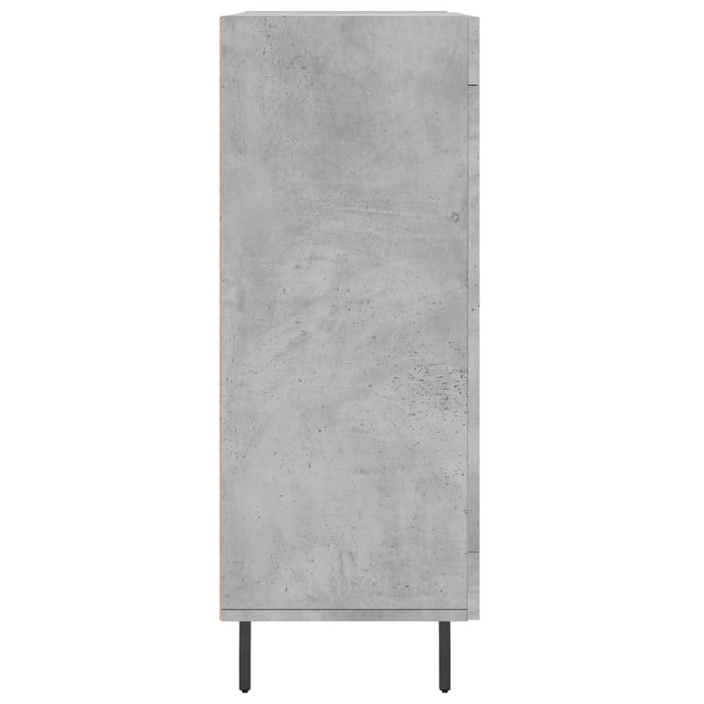 vidaXL Servantă, gri beton, 69,5x34x90 cm, lemn compozit vidaXL Servantă, gri beton, 69,5x34x90 cm, lemn compozit