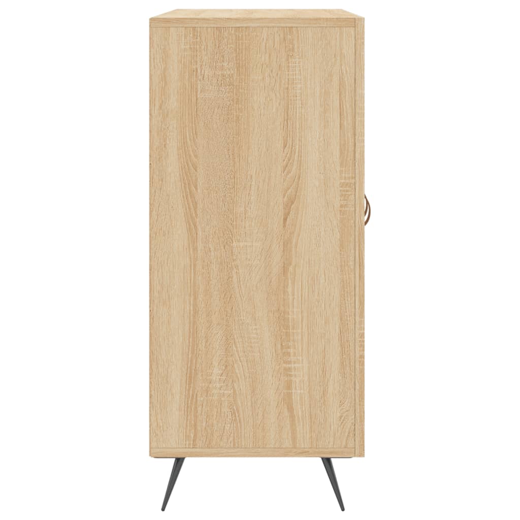 vidaXL Dulap, stejar sonoma, 90x34x80 cm, lemn compozit