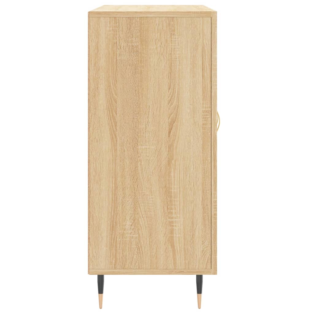 vidaXL Dulap, stejar sonoma, 90x34x80 cm, lemn compozit