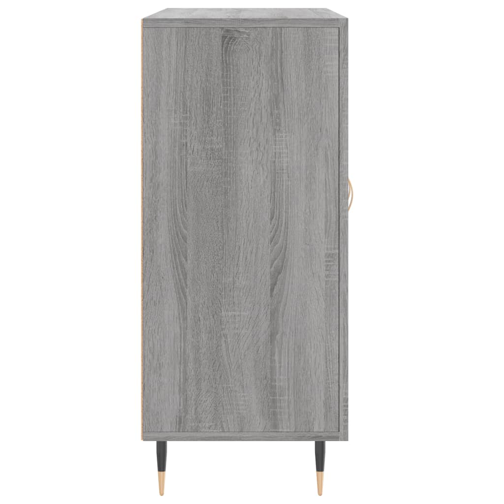 vidaXL Dulap, gri sonoma, 90x34x80 cm, lemn compozit vidaXL Dulap, gri sonoma, 90x34x80 cm, lemn compozit