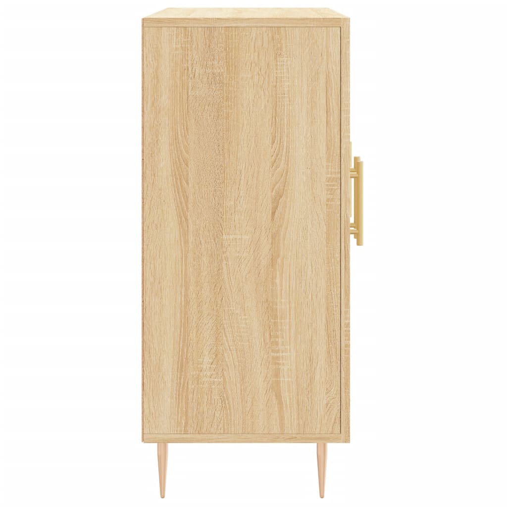 vidaXL Dulap, stejar sonoma, 90x34x80 cm, lemn compozit