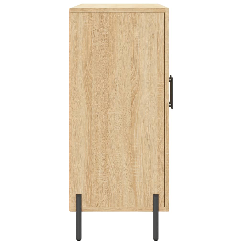 vidaXL Dulap, stejar sonoma, 90x34x80 cm, lemn compozit
